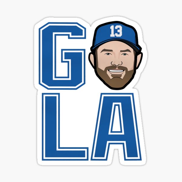 Max Muncy Home Run LA 13 Sticker for Sale by sockaholic13