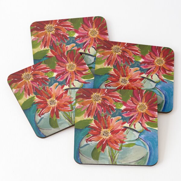 Item preview, Red Gerbera Daisies designed and sold by Suziness Designs.