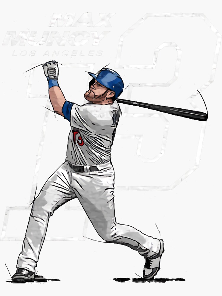 Max Muncy Dodgers Sticker 