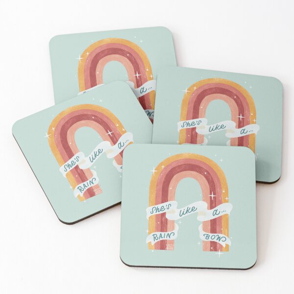 Item preview, She’s Like a Rainbow | Inspirational Sayings  designed and sold by Artsyalison.