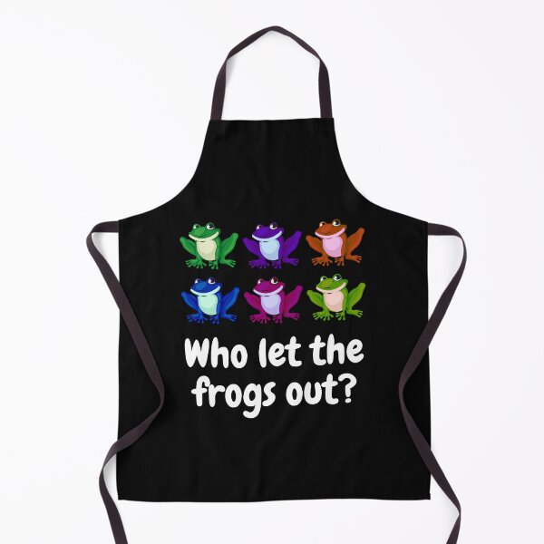 Item preview, who let the frogs out designed and sold by Click-Like.