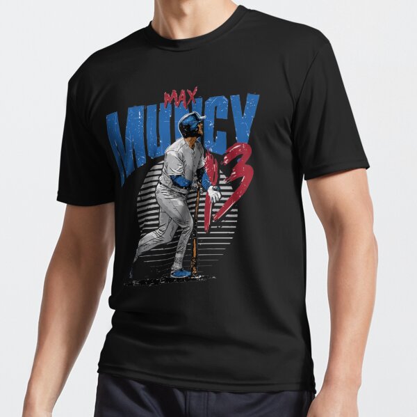 Hevding Max Muncy Go Get It Out of The Ocean Baseball Tee