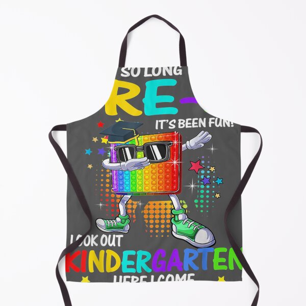 Item preview, So Long Pre-K Kindergarten Here I Come Pop It Graduation designed and sold by niqaf.
