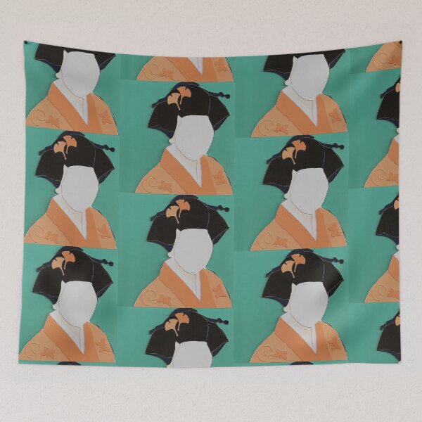 Item preview, Apricot Geisha  designed and sold by Anne-Maree Hunter.