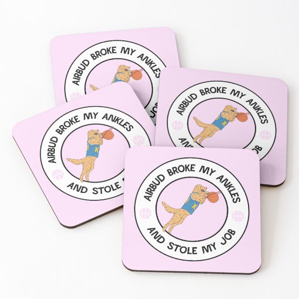 Item preview, Airbud Broke My Ankles - Funny Basketball Meme designed and sold by sportsign.