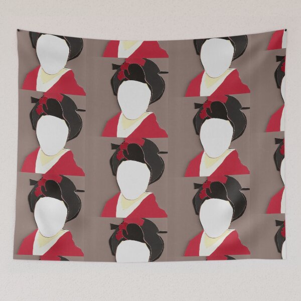 Item preview, Red Kimono  designed and sold by Anne-Maree Hunter.