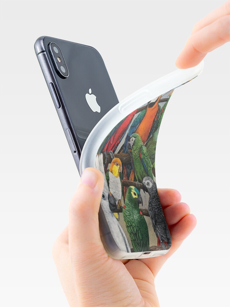 Alternate view of "Peter's Exotics" iPhone Case