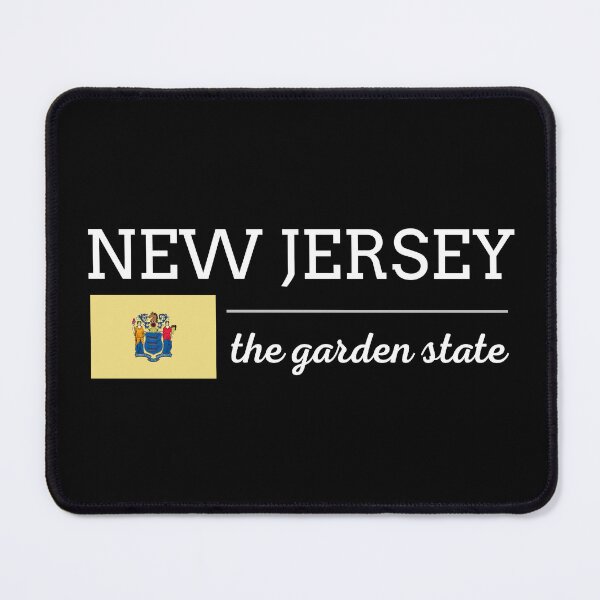 Item preview, NEW JERSEY State with Flag designed and sold by philevera.