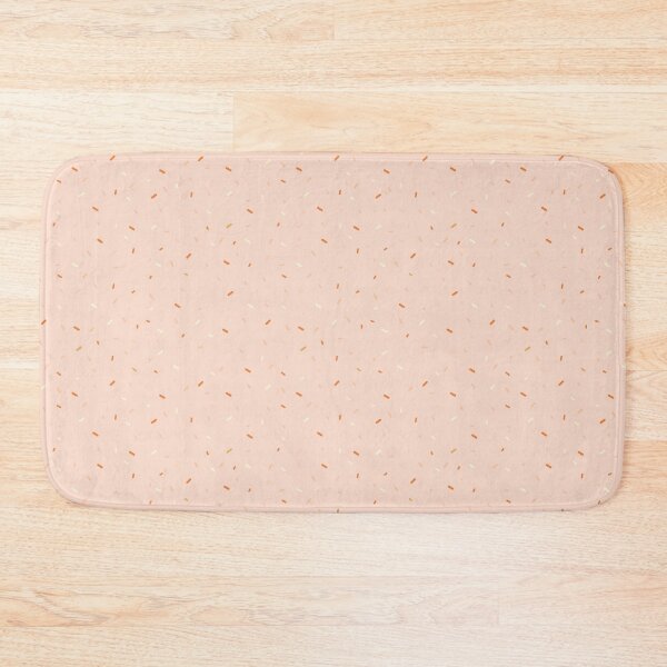Item preview, Apricot Cake Donut Sprinkle Pattern designed and sold by nabanacrafters.