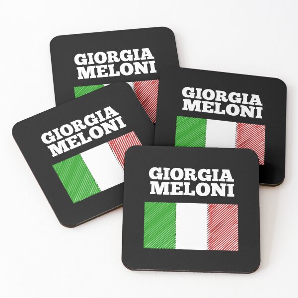 Item preview, Giorgia Meloni - First Female Prime Minister of Italy - Italian Flag designed and sold by AlleminDesign.