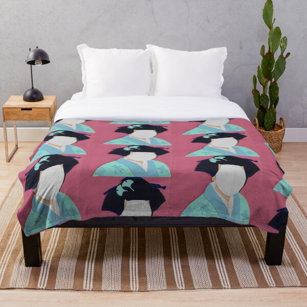 Item preview, Geisha rosa y azul designed and sold by Anne-Maree Hunter.