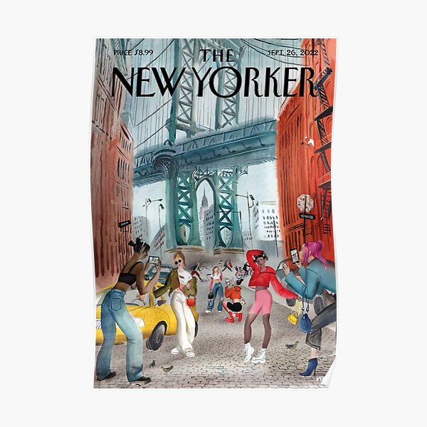 "the new yorker sept 2022" Poster for Sale by vikatomli Redbubble