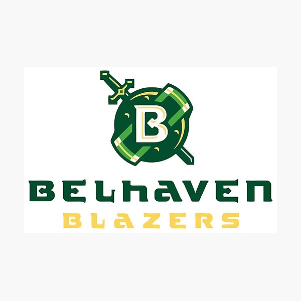 Item preview, belhaven blazers football vintage designed and sold by basengart.