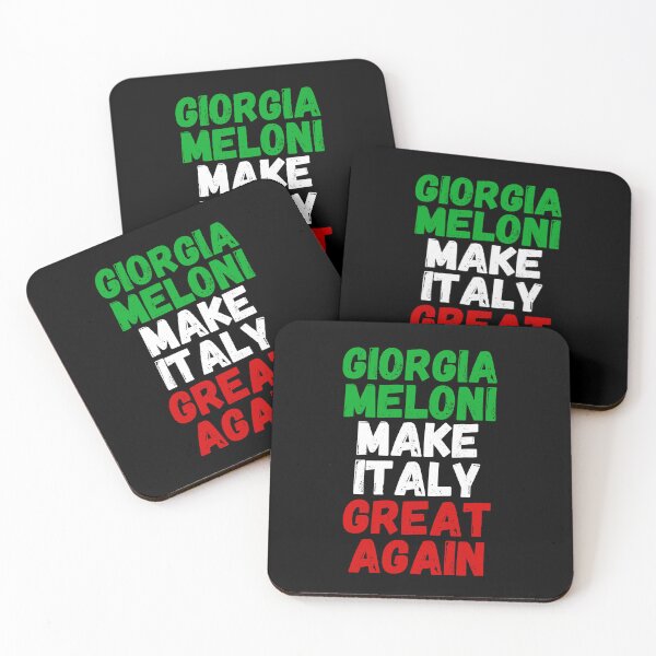 Item preview, Giorgia Meloni - First Female Prime Minister of Italy - Italian Flag designed and sold by AlleminDesign.