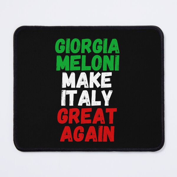 Item preview, Giorgia Meloni - First Female Prime Minister of Italy - Italian Flag designed and sold by AlleminDesign.