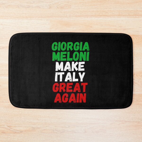 Item preview, Giorgia Meloni - First Female Prime Minister of Italy - Italian Flag designed and sold by AlleminDesign.