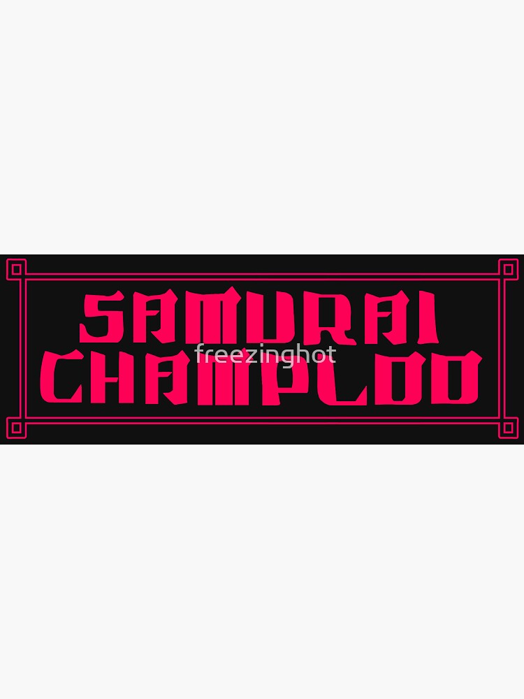 Samurai Champloo by freezinghot