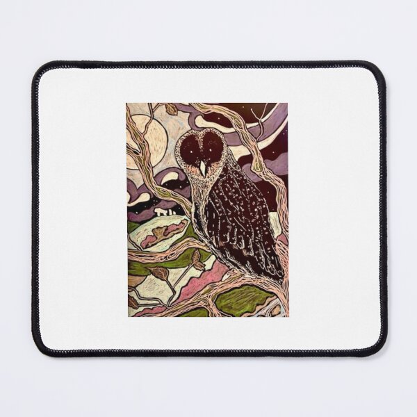 Item preview, Black Barn Owl by moon  designed and sold by SelineSigil.