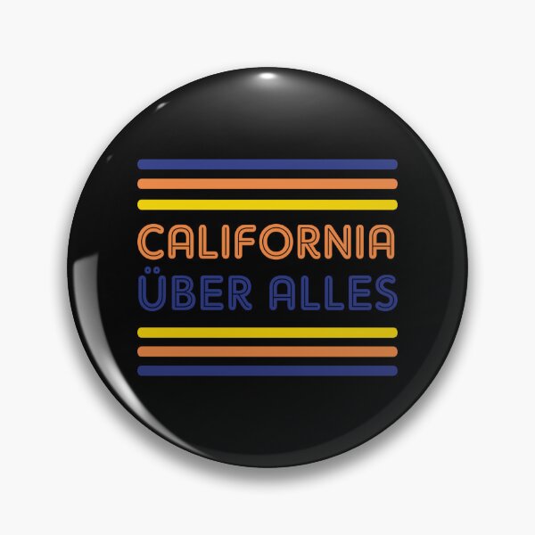 Item preview, California Über Alles Sticker designed and sold by homeserpu.