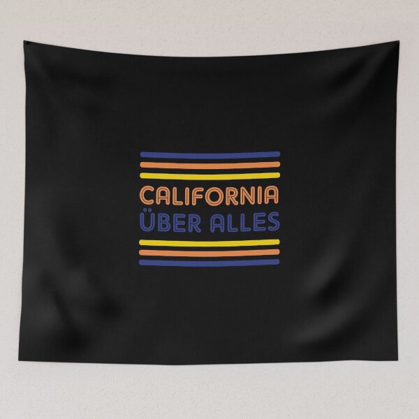 Item preview, California Über Alles Sticker designed and sold by homeserpu.