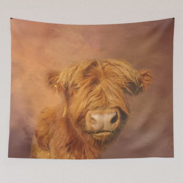 Item preview, Highland Calf 01 designed and sold by Elisabeth Lucas.