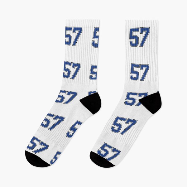 Item preview, Number 57 lucky sports jersey fifty seven designed and sold by HeavyStyle.