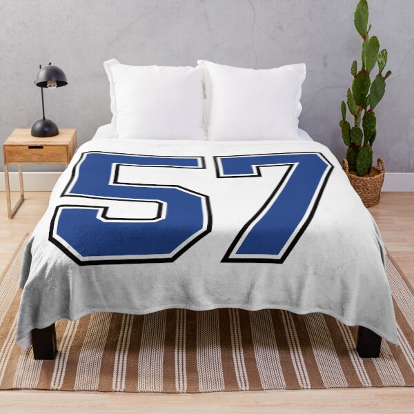 Item preview, Number 57 lucky sports jersey fifty seven designed and sold by HeavyStyle.