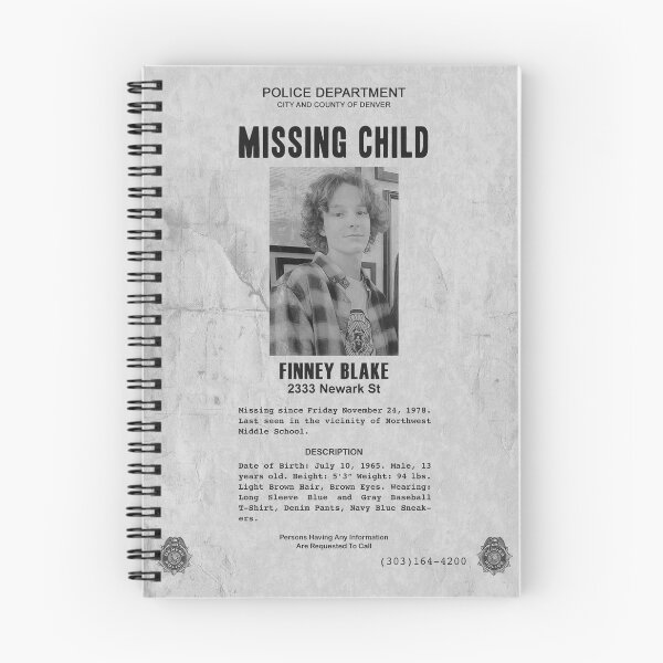Item preview, TBP Missing Poster - Finney designed and sold by muldeeni.