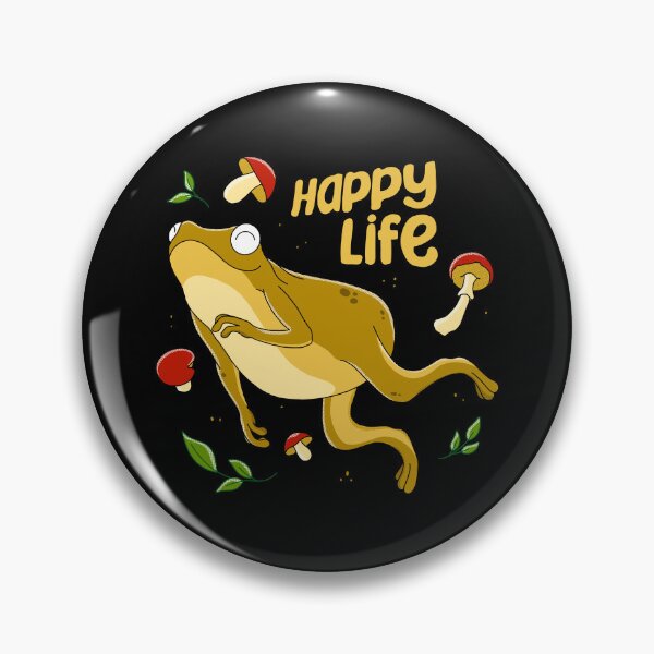 Item preview, Frog Happy Life designed and sold by Kimprut.
