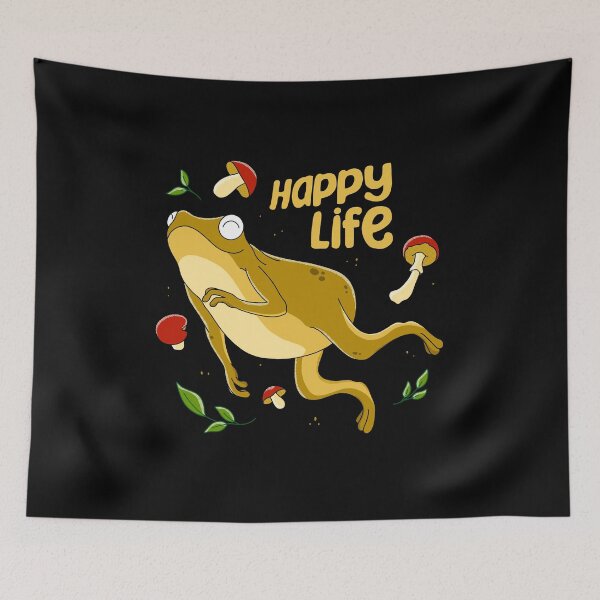 Item preview, Frog Happy Life designed and sold by Kimprut.