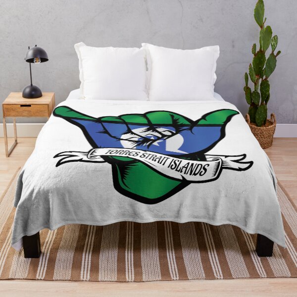 Item preview, Torres Strait Islands Hang Loose Flag designed and sold by RahallusNtx.
