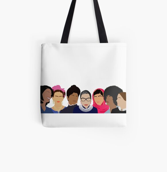 Feminist Girl Gang- Squad Goals All Over Print Tote Bag