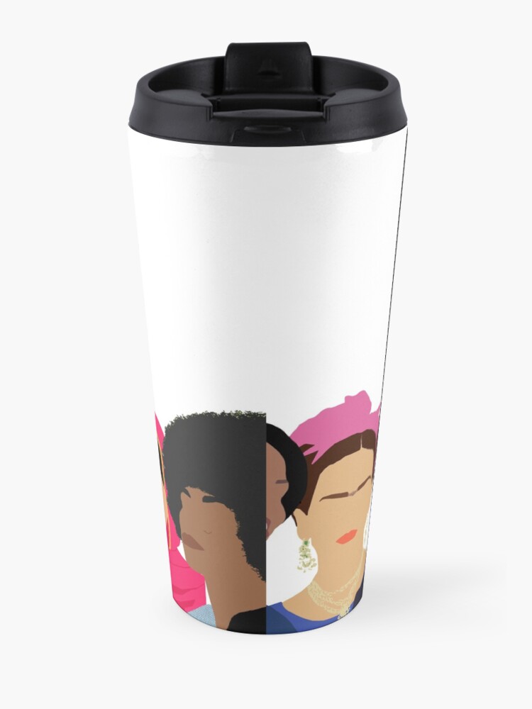 Alternate view of Feminist Girl Gang- Squad Goals Travel Mug