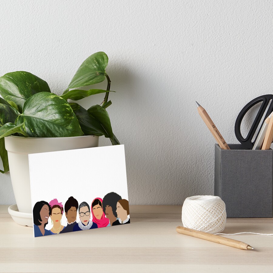 Feminist Girl Gang- Squad Goals Art Board Print