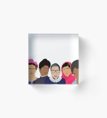 Feminist Girl Gang- Squad Goals Acrylic Block