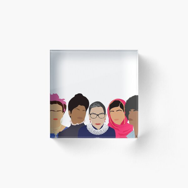 Feminist Girl Gang- Squad Goals Acrylic Block