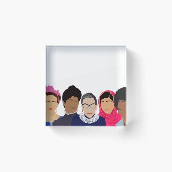 Feminist Girl Gang- Squad Goals Acrylic Block