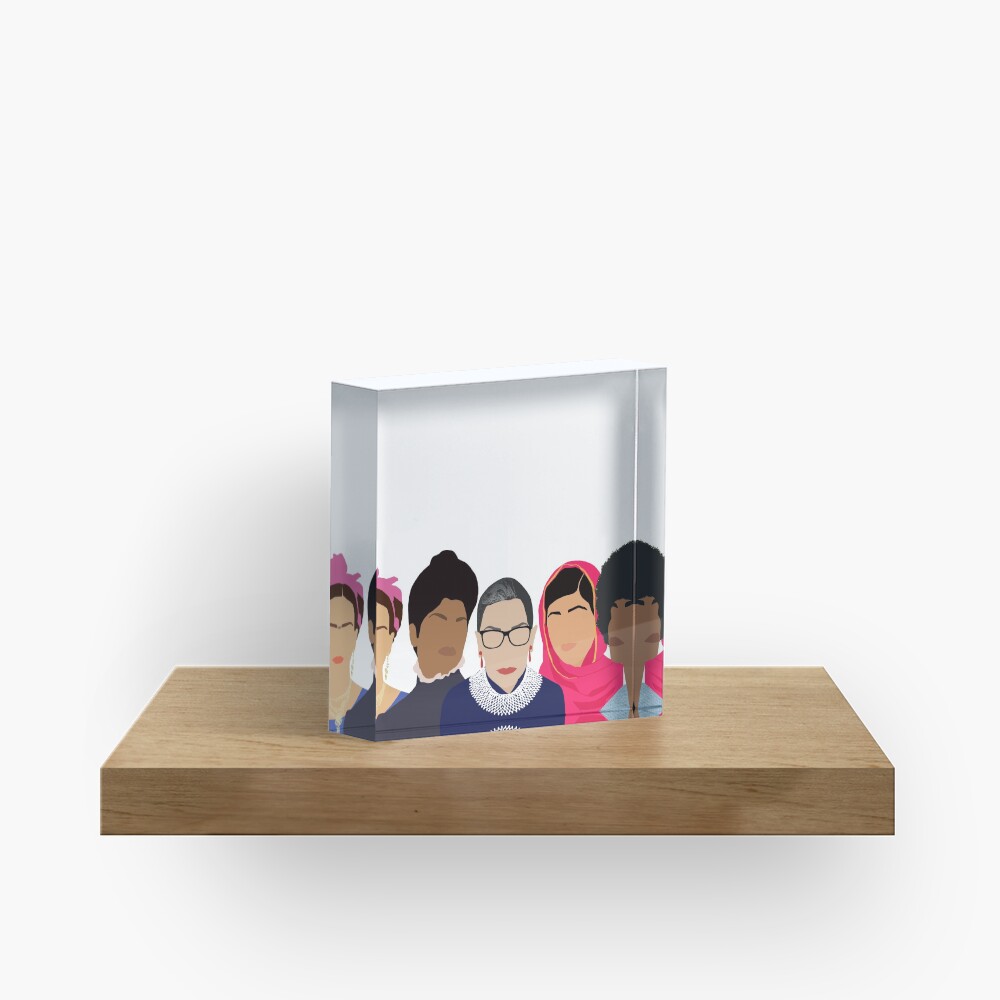 Feminist Girl Gang- Squad Goals Acrylic Block