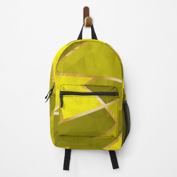 Item preview, Geometric Crystals with Gold Lining (Yellow) designed and sold by SolGalaxyDesign.