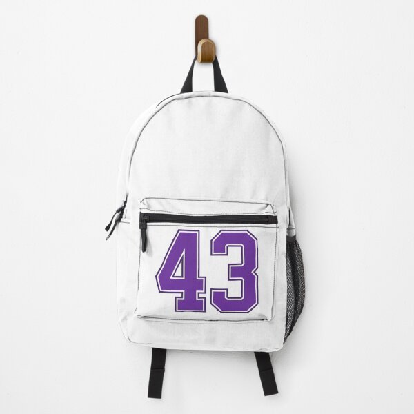 Item preview, Purple Number 43 lucky sports jersey forty three designed and sold by HeavyStyle.