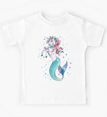 Einhorn Mermaid Mermicorn Cute T-Shirt Geschenke Kinder T-Shirt