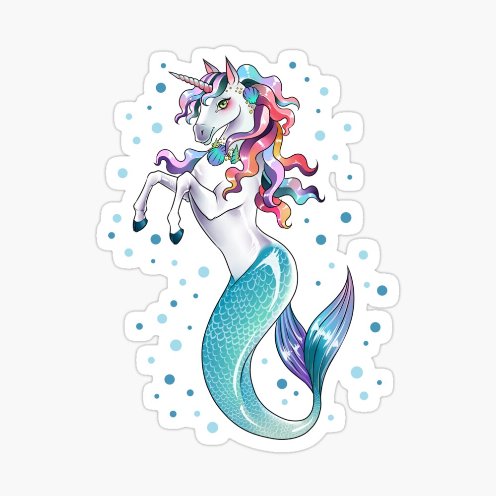 Unicorn Mermaid Mermicorn Cute T-Shirt Gifts