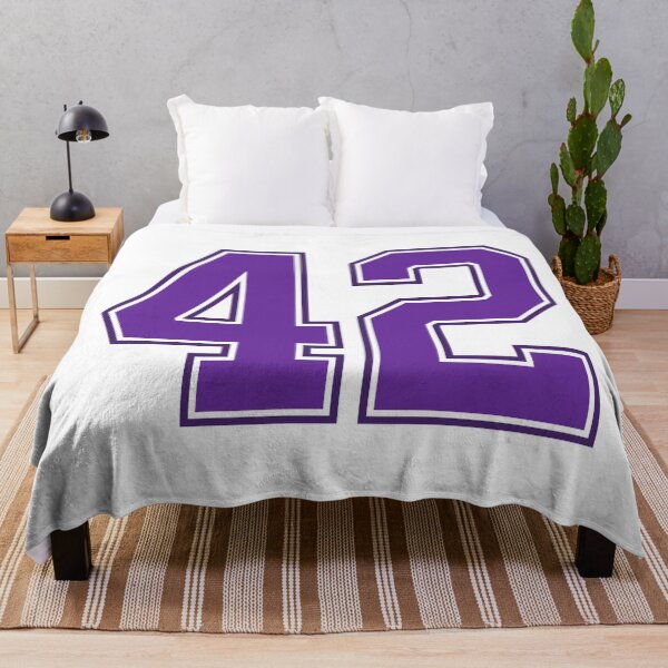 Item preview, Purple Number 42 lucky sports jersey forty two designed and sold by HeavyStyle.