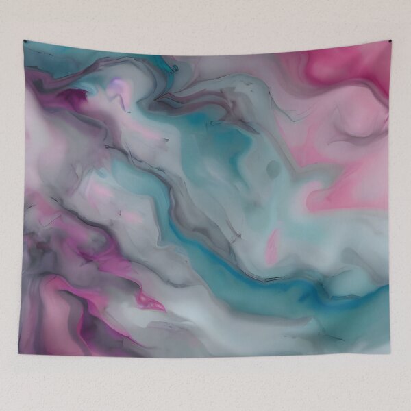 Item preview, Color Fluid Eddying Currents Abstract Art designed and sold by Digital-Davinci.