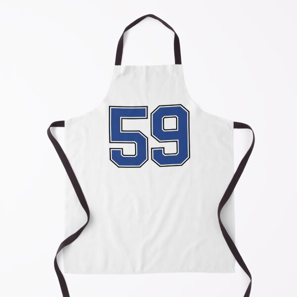 Item preview, Number 59 lucky sports jersey fifty nine designed and sold by HeavyStyle.