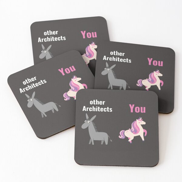 Item preview,  Funny Architect Unicorn Architect Birthday designed and sold by Nero9o.