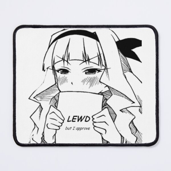 Artikelvorschau, Lewd, aber ich stimme Anime Girl zu entworfen und verkauft von Aestheticanime2.