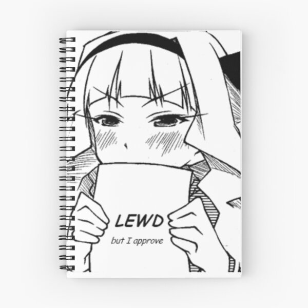 Item preview, Lewd but i approve anime girl designed and sold by Aestheticanime2.