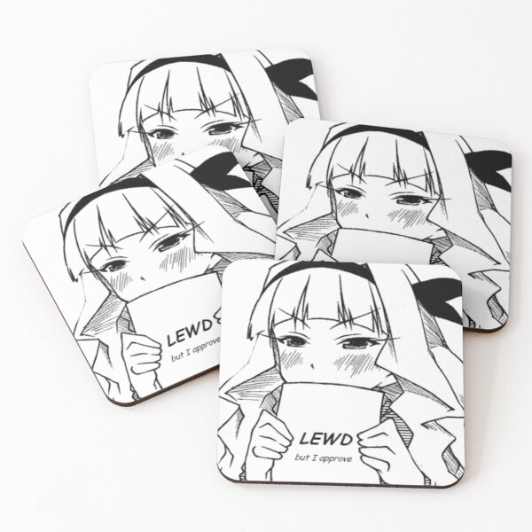 Item preview, Lewd but i approve anime girl designed and sold by Aestheticanime2.
