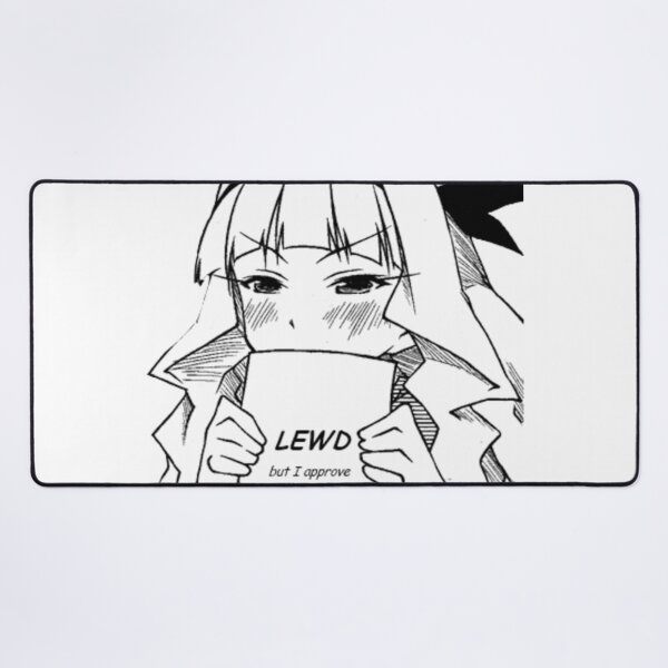 Item preview, Lewd but i approve anime girl designed and sold by Aestheticanime2.